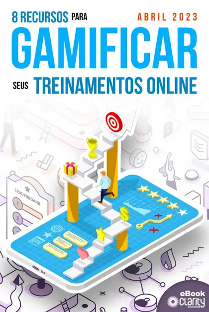 Capa do material 8 recursos para gamificar seus treinamentos on-line