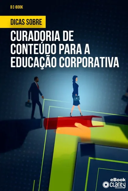 Capa do material Dicas sobre Curadoria de Conteúdo para a Educação Corporativa