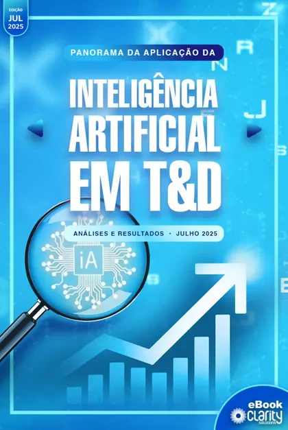 Capa do material Panorama da aplicação da Inteligência Artificial em T&D