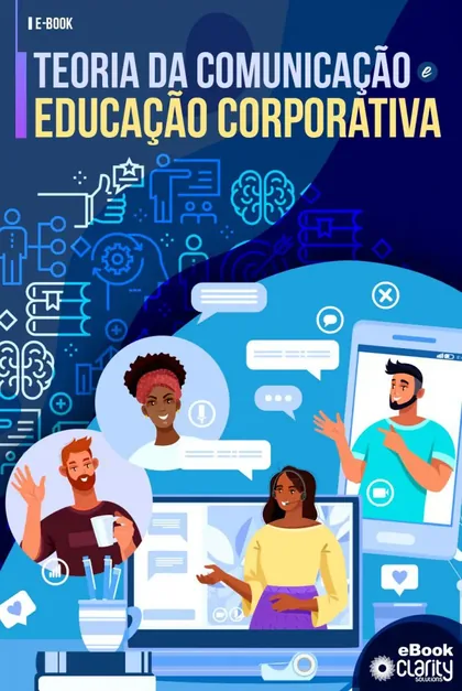 Capa do material Teoria da Comunicação e Educação Corporativa